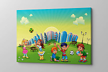 Obraz do škôlky Poďme sa hrať 1777